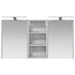 Set dulap baie pentru 3 pcs 116 x 16 x 62,5 cm Lemn compozit - WALTI WALTI