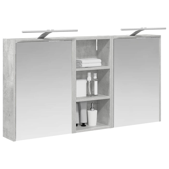 Set dulap baie pentru 3 pcs 116 x 16 x 62,5 cm Lemn compozit - WALTI WALTI