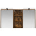 Set dulap baie pentru 3 pcs 116 x 16 x 62,5 cm Lemn compozit - WALTI WALTI
