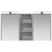 Set dulap baie pentru 3 pcs 116 x 16 x 62,5 cm Lemn compozit - WALTI WALTI