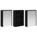 Set dulap baie cu raft 3 pcs 126 x 16 x 62.5 cm Lemn compozit - WALTI WALTI
