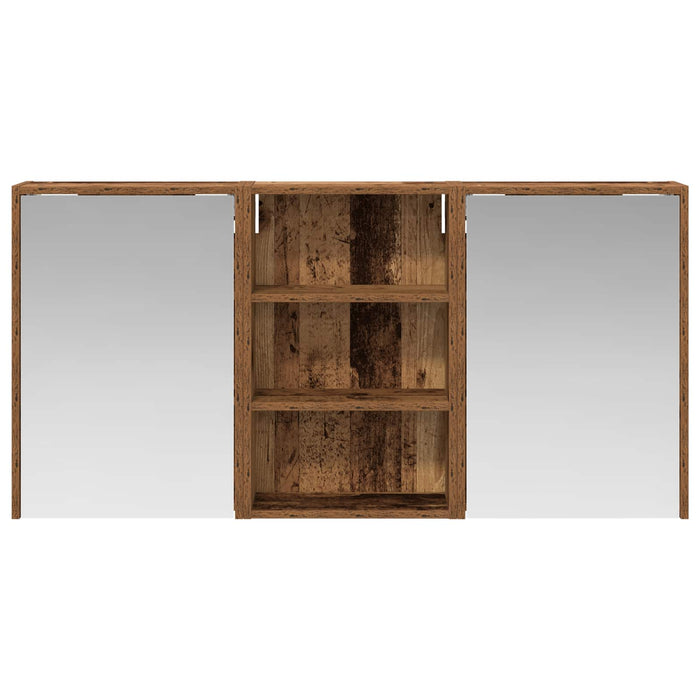 Set dulap baie 3 buc. 126 x 16 x 62.5 cm Lemn prelucrat WALTI