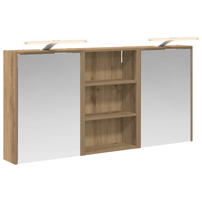 Set dulap baie 3 buc. 126 x 16 x 62.5 cm Lemn prelucrat WALTI