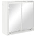 Set de mobilier pentru baie cu sertar 4 pcs Alb Lemn compozit - WALTI WALTI