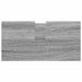 Set de mobilier pentru baie 3 pcs Gri Sonoma Lemn compozit - WALTI WALTI