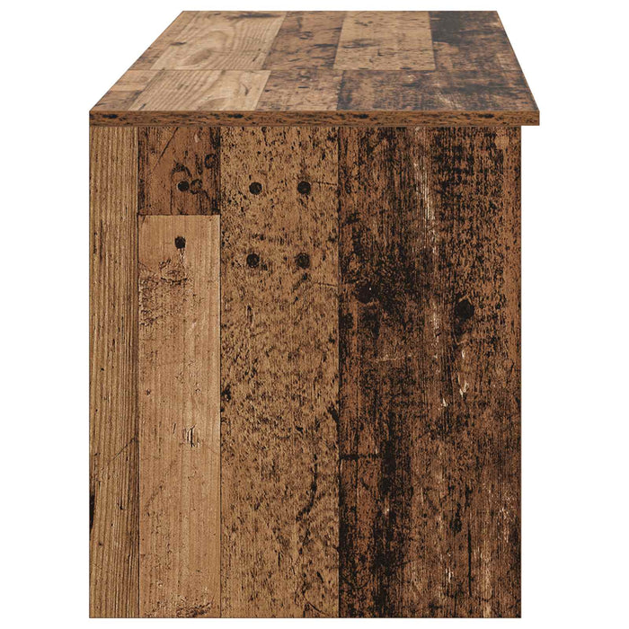 Set de mobilier pentru baie 2 pcs Lemn vechi Lemn prelucrat WALTI