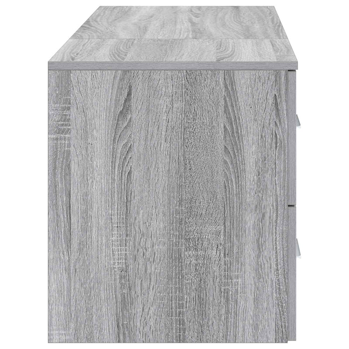Set de mobilier pentru baie 2 buc. Sonoma gri Lemn prelucrat WALTI