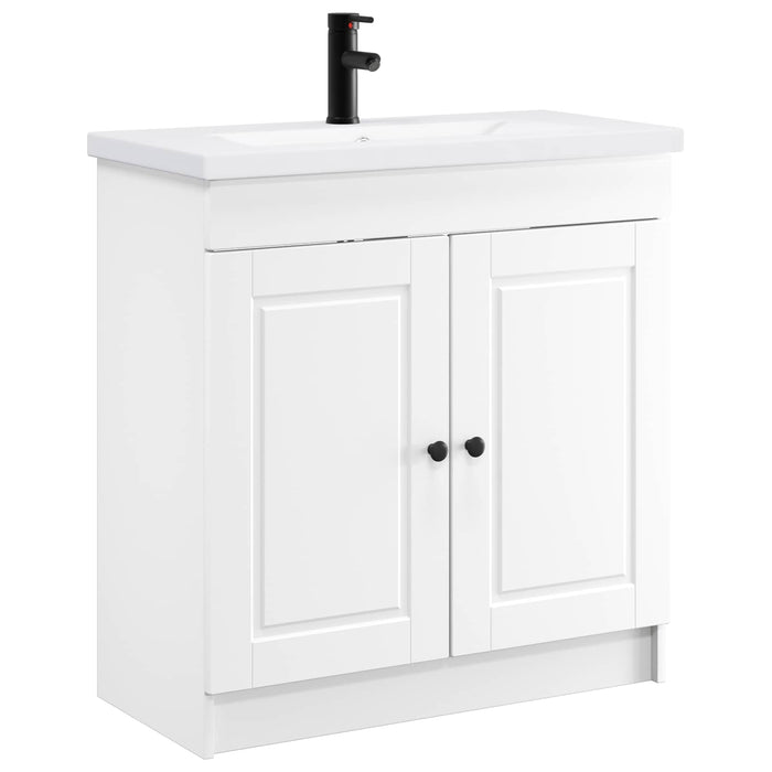 Set de mobilier pentru baie Alb 56 x 37,5 x 81 cm WALTI