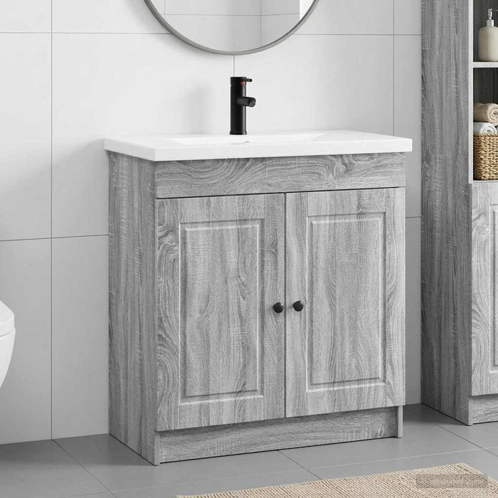 Set de mobilier pentru baie Sonoma gri 56 x 37,5 x 81 cm WALTI