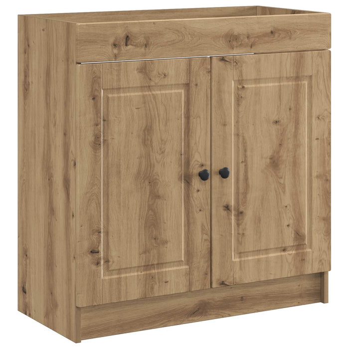 Set de mobilier pentru baie Stejar Artizanal 56 x 37,5 x 81 cm WALTI