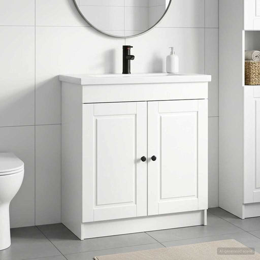 Set de mobilier pentru baie Alb foarte lucios - WALTI WALTI