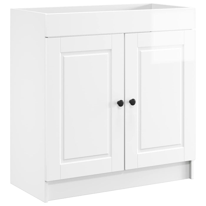 Set de mobilier pentru baie Alb foarte lucios WALTI