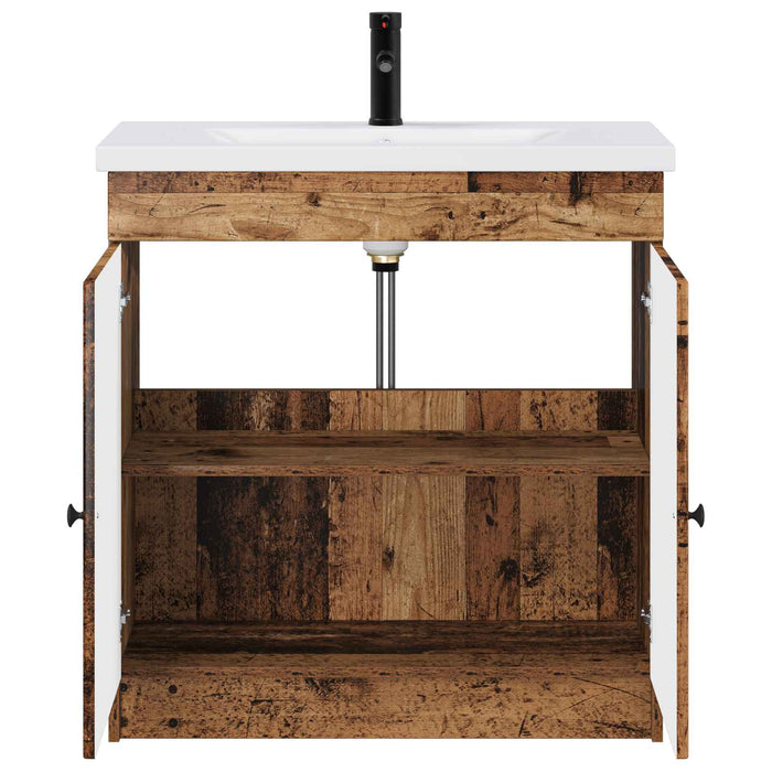 Set de mobilier pentru baie Lemn vechi 78,5 x 37,5 x 81 cm WALTI