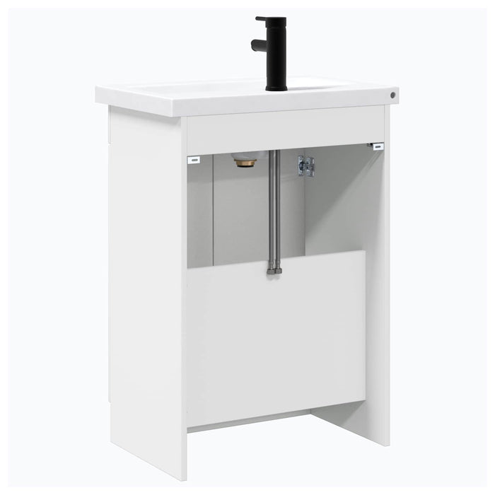 Set de mobilier pentru baie Alb 56 x 37,5 x 81 cm WALTI
