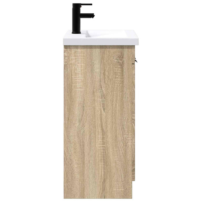 Set de mobilier pentru baie Stejar Sonoma 56 x 37,5 x 81 cm WALTI