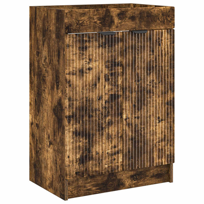 Set de mobilier pentru baie Stejar fumuriu 78,5 x 37,5 x 81 cm WALTI