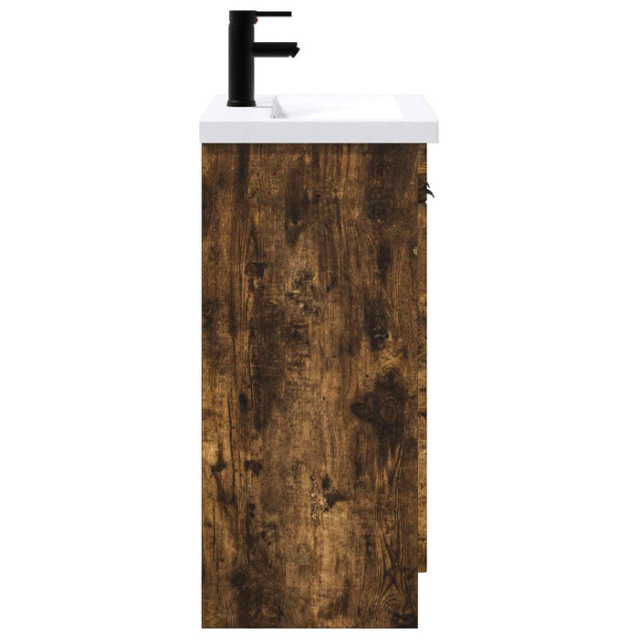 Set de mobilier pentru baie Stejar fumuriu 78,5 x 37,5 x 81 cm WALTI