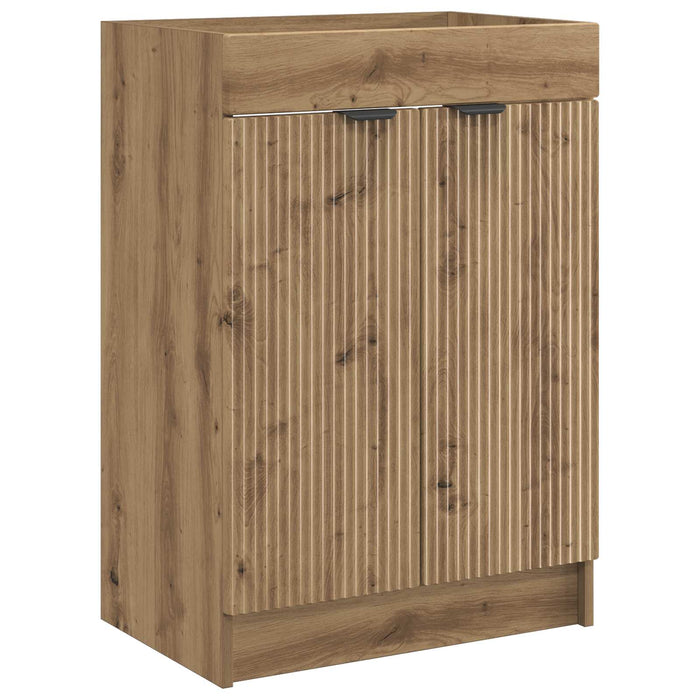 Set de mobilier pentru baie Stejar Artizanal WALTI
