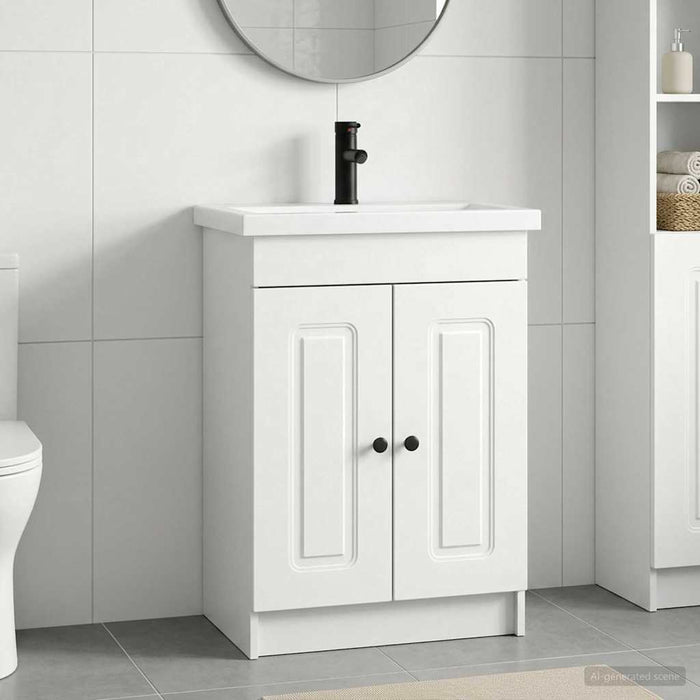 Set de mobilier pentru baie Alb 56 x 37,5 x 81 cm WALTI