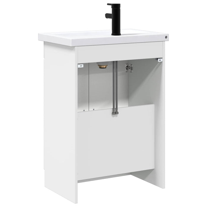 Set de mobilier pentru baie Alb 56 x 37,5 x 81 cm WALTI