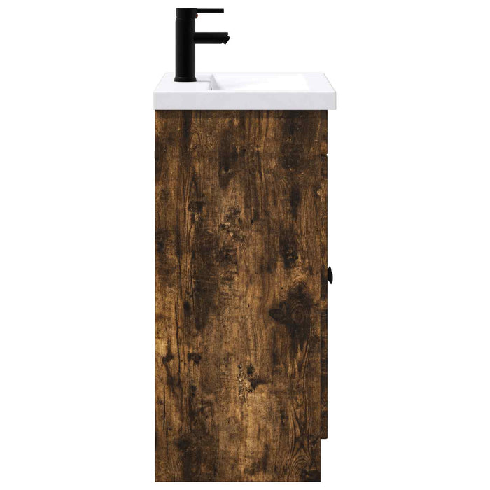 Set de mobilier pentru baie Stejar fumuriu 56 x 37,5 x 81 cm WALTI