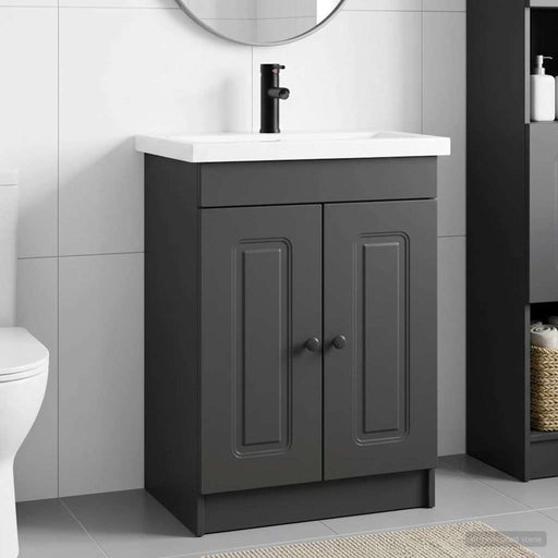 Set de mobilier pentru baie Negru 78,5 x 37,5 x 81 cm - WALTI WALTI