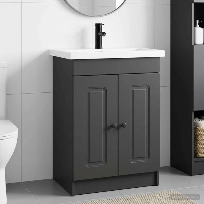 Set de mobilier pentru baie Negru 78,5 x 37,5 x 81 cm WALTI