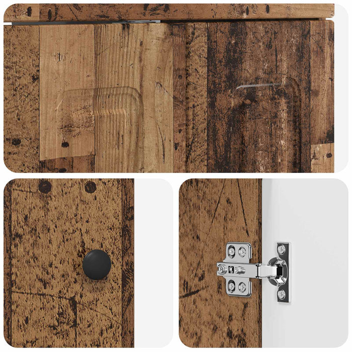 Set de mobilier pentru baie Lemn vechi 78,5 x 37,5 x 81 cm WALTI