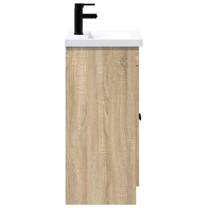 Set de mobilier pentru baie Stejar Sonoma 56 x 37,5 x 81 cm WALTI