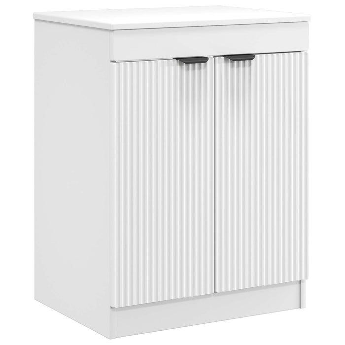 Set de mobilier pentru baie Alb Lemn prelucrat WALTI