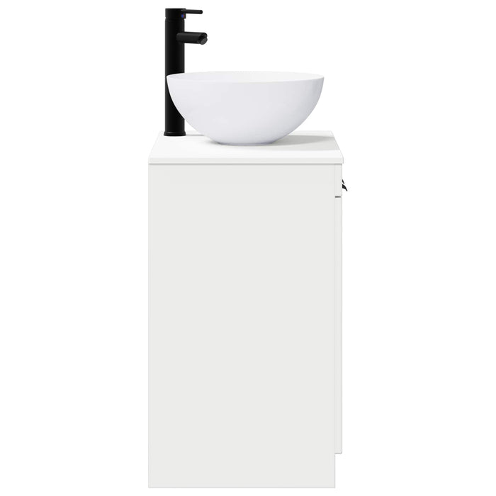 Set de mobilier pentru baie Alb Lemn prelucrat WALTI