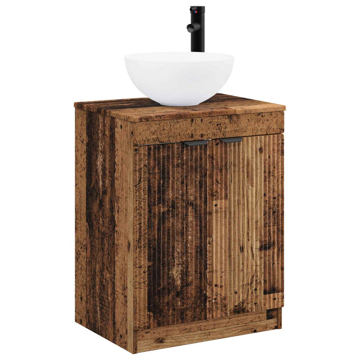 Set de mobilier pentru baie Lemn vechi Lemn prelucrat WALTI