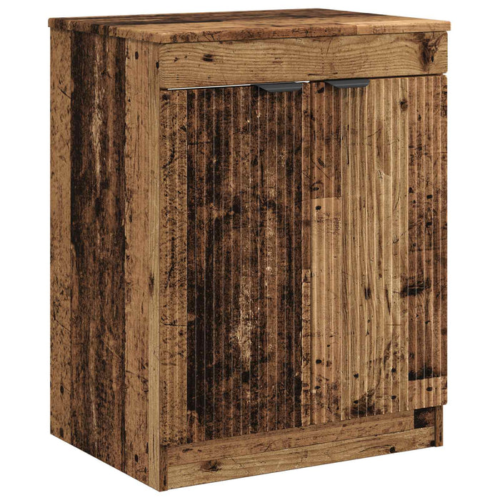 Set de mobilier pentru baie Lemn vechi Lemn prelucrat WALTI