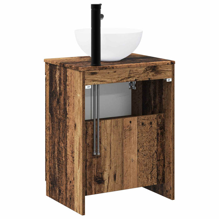 Set de mobilier pentru baie Lemn vechi Lemn prelucrat WALTI