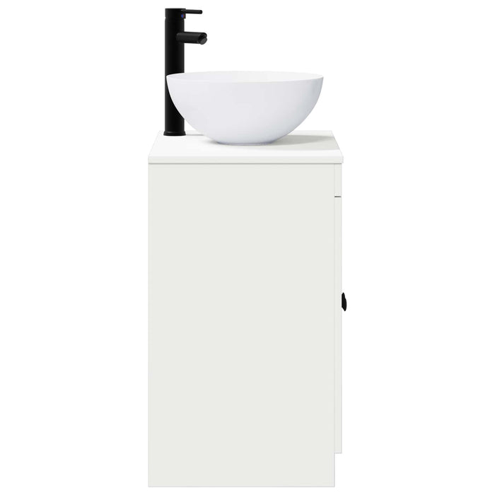 Set de mobilier pentru baie Alb Lemn prelucrat WALTI