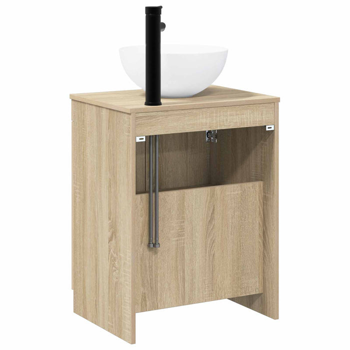 Set de mobilier pentru baie Stejar Sonoma Lemn prelucrat WALTI