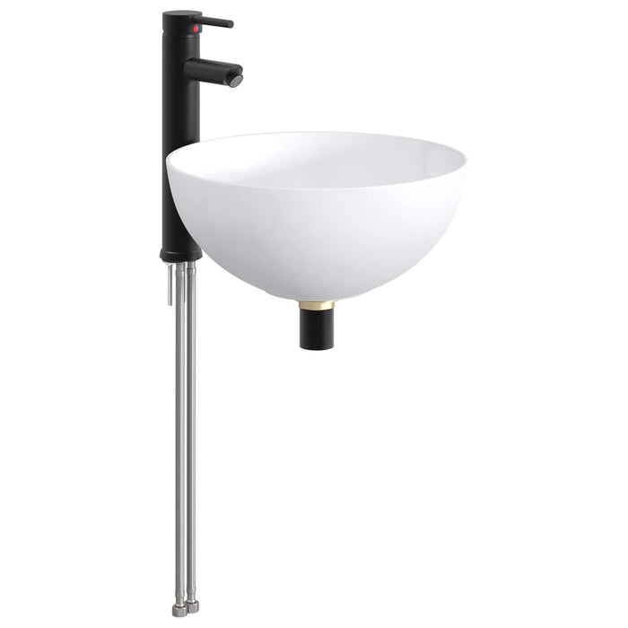 Set de mobilier pentru baie Stejar fumuriu Lemn prelucrat WALTI