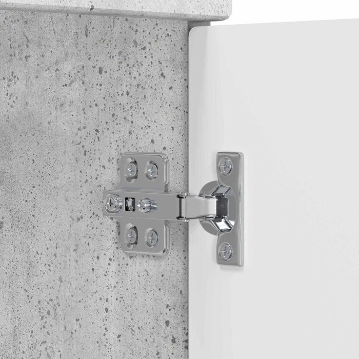 Set de mobilier pentru baie Gri Beton Lemn prelucrat WALTI