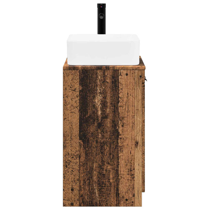Set de mobilier pentru baie Lemn vechi Lemn prelucrat WALTI