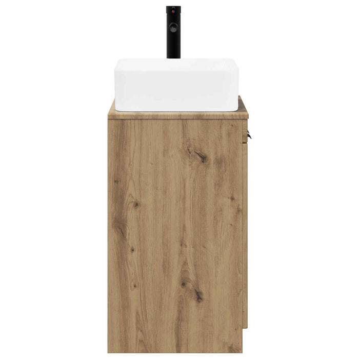 Set de mobilier pentru baie Stejar Artizanal Lemn prelucrat WALTI