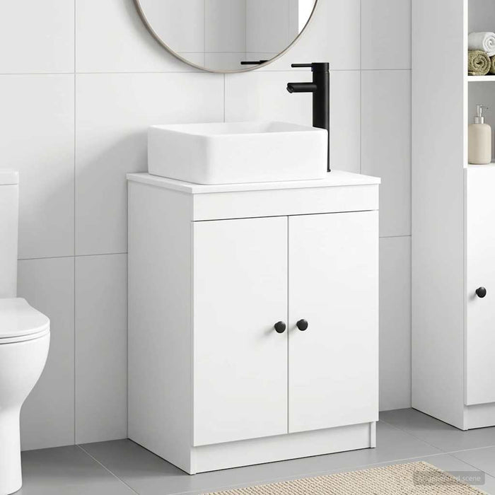 Set de mobilier pentru baie Alb Lemn prelucrat WALTI