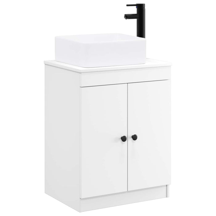 Set de mobilier pentru baie Alb Lemn prelucrat WALTI