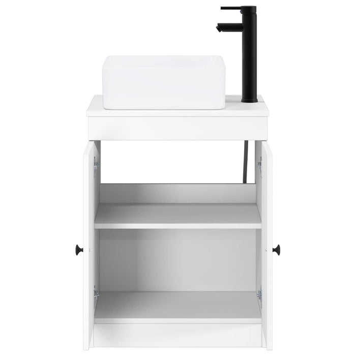 Set de mobilier pentru baie Alb Lemn prelucrat WALTI