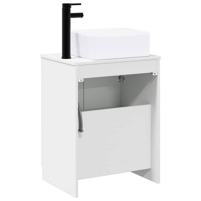 Set de mobilier pentru baie Alb Lemn prelucrat WALTI