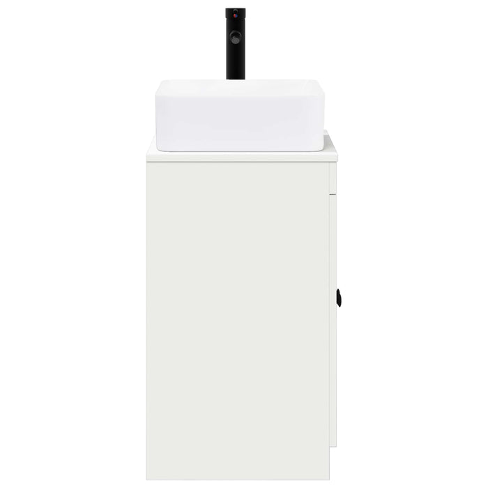 Set de mobilier pentru baie Alb Lemn prelucrat WALTI