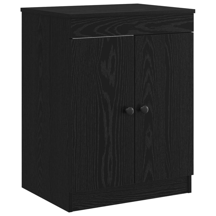 Set de mobilier pentru baie Stejar Negru Lemn prelucrat WALTI