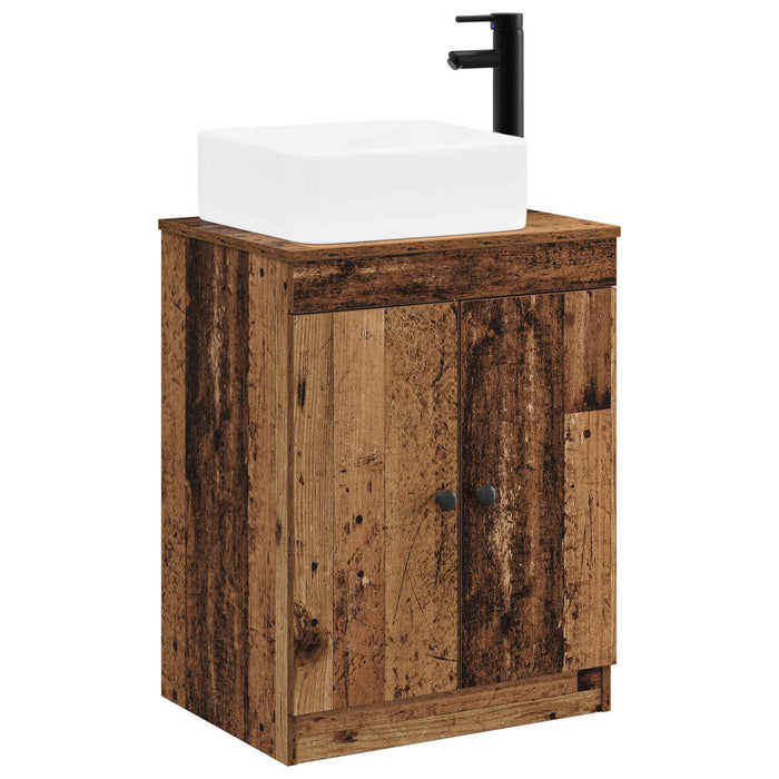 Set de mobilier pentru baie Lemn vechi Lemn prelucrat WALTI