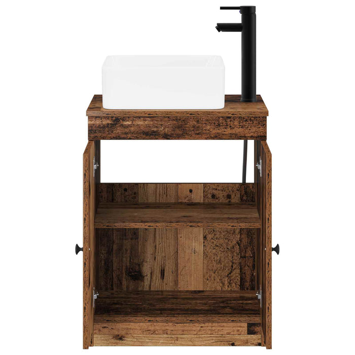 Set de mobilier pentru baie Lemn vechi Lemn prelucrat WALTI