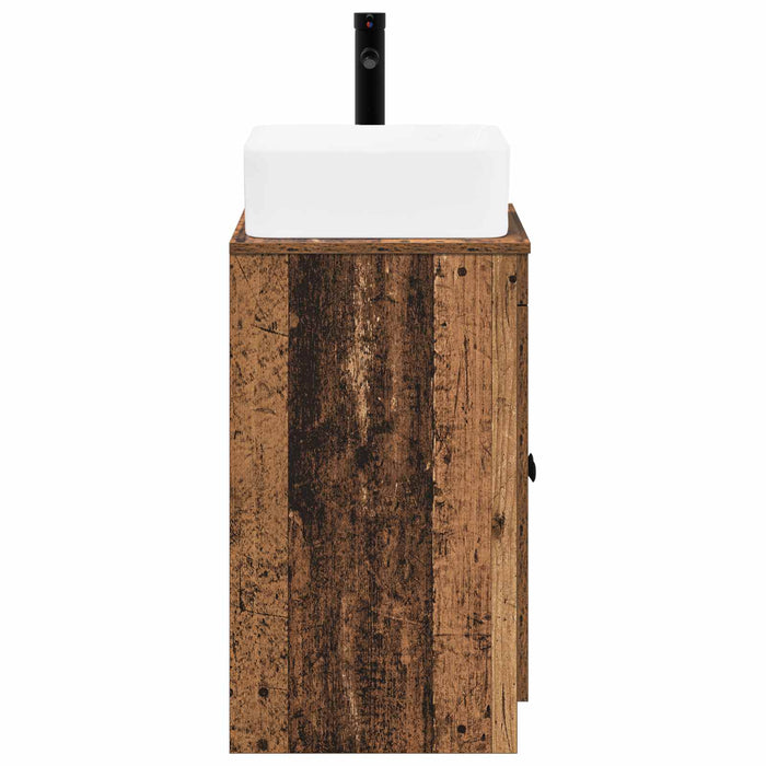 Set de mobilier pentru baie Lemn vechi Lemn prelucrat WALTI