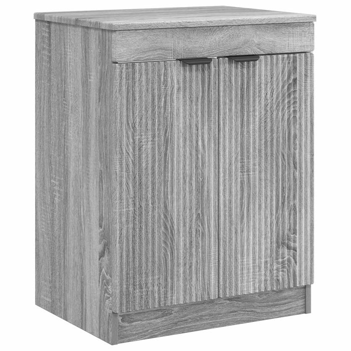 Set de mobilier pentru baie Sonoma gri Lemn prelucrat WALTI
